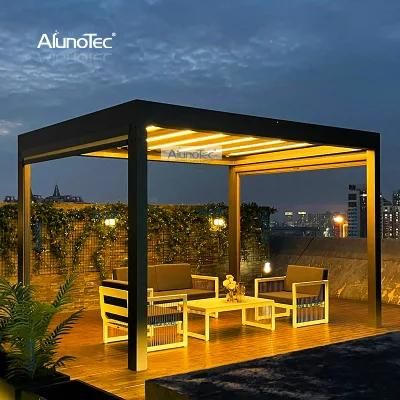 Factory Direct struxure outdoor Aluminium Gazebo 2x4 Modern Sunshade Garden Pergola Safe Motorized Tent Canopy