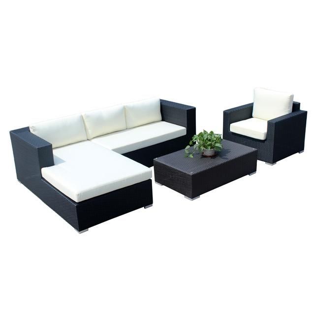 Hot Sell Outdoor Wicker Furniture Garden Sectional Rattan Sofa