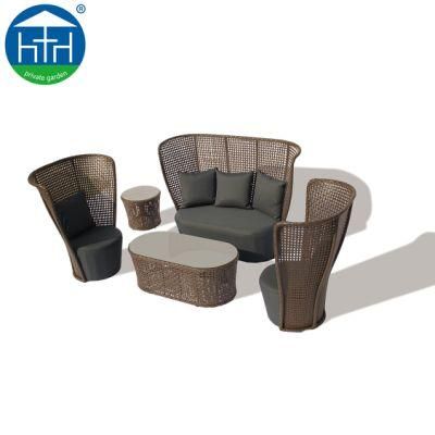Home Decoration for Hotel Outdoor Leisure Furniture Rattan Sofa Club Chair
