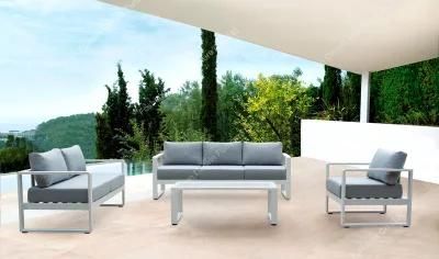 Leisure Outdoor Furniture Aluminum Garden Sofa Set for Patio Use