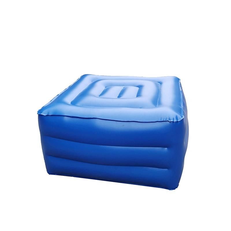 China Factory New Design PVC Inflatable Sofa with Cover