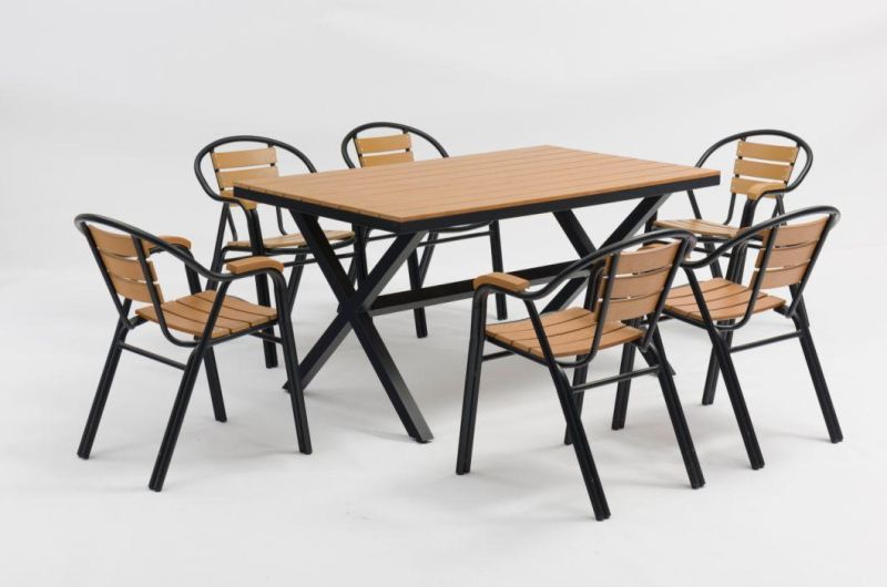 Poly-Wood Outdoor Furniture Table Chair Set