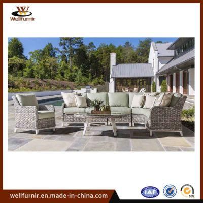 Well Furnir Outdoor Chatting Sofa Set Garden Furniture (Wf050012)