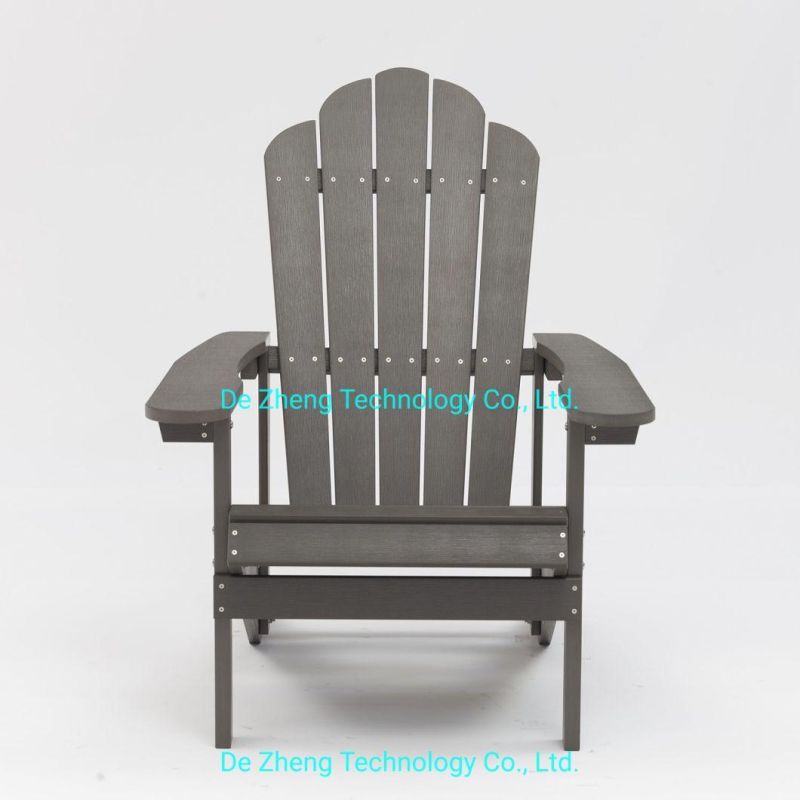 Outdoor Furniture Plastic Adirondack Chair Garden Chair Polywood Chair with Cup Holder