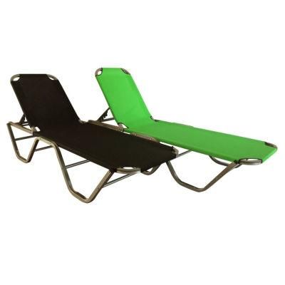 High Quality Aluminium Stackable Sun Lounger Chair