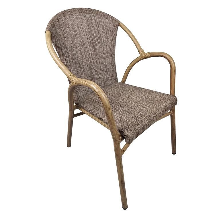 Wholesale Cheap Restaurant Used Restaurant Waterproof Quick Dry Textilene Bar Outdoor Chair