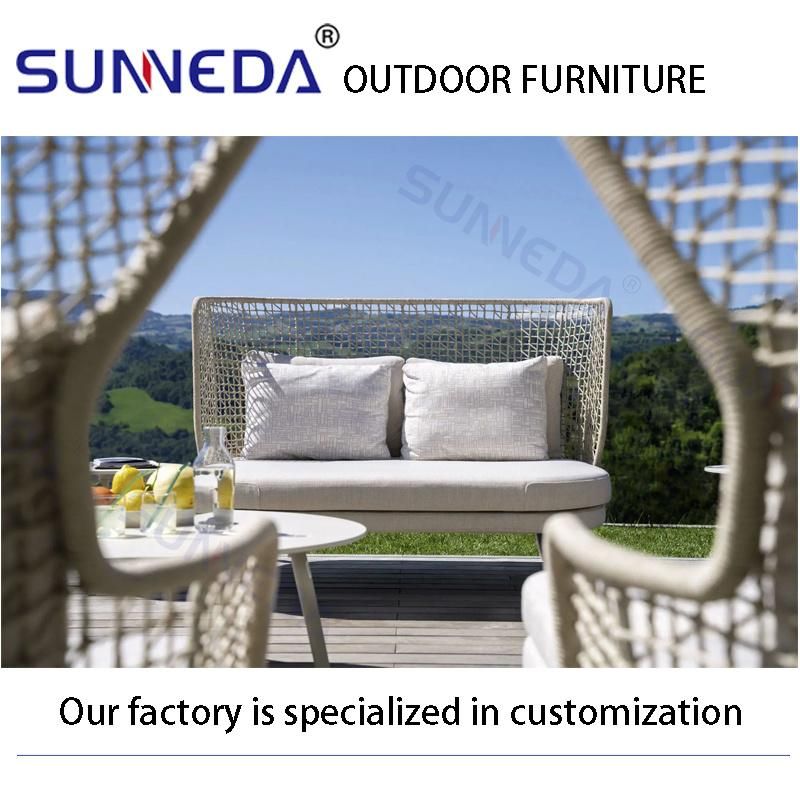 European Style High Quality 5 Star Hotel Modern Outdoor Furniture Set