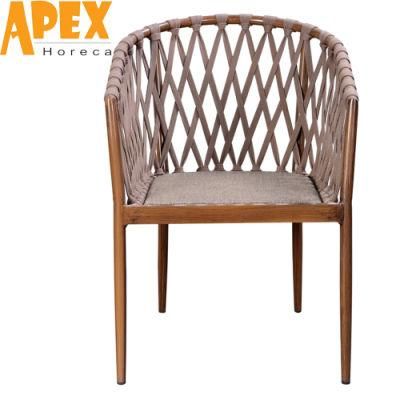 China Factory Wholesale Modern Simple Outdoor Furniture Waterproof Dining Chair