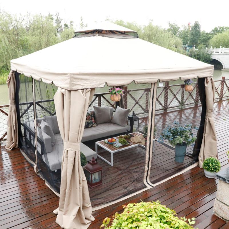 2022 New Design OEM Wooden Gazebo