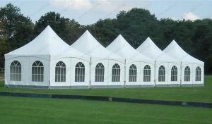 Most Population High Peak Pagoda Tent 5X5m with Lining Decoration