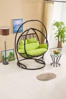 High Quality Metal Rotary OEM Foshan Indoor Hang Around Adult Double Swing Chair