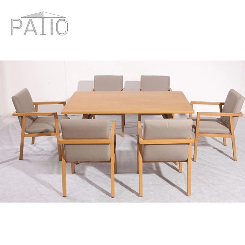 Outdoor Teak Wood Dining Set Hotel Teak Wood Dining Table Teak Wood Dining Chair