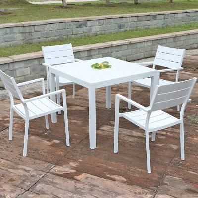 High Quality Kd Design OEM Square Table Patio Dining Furniture