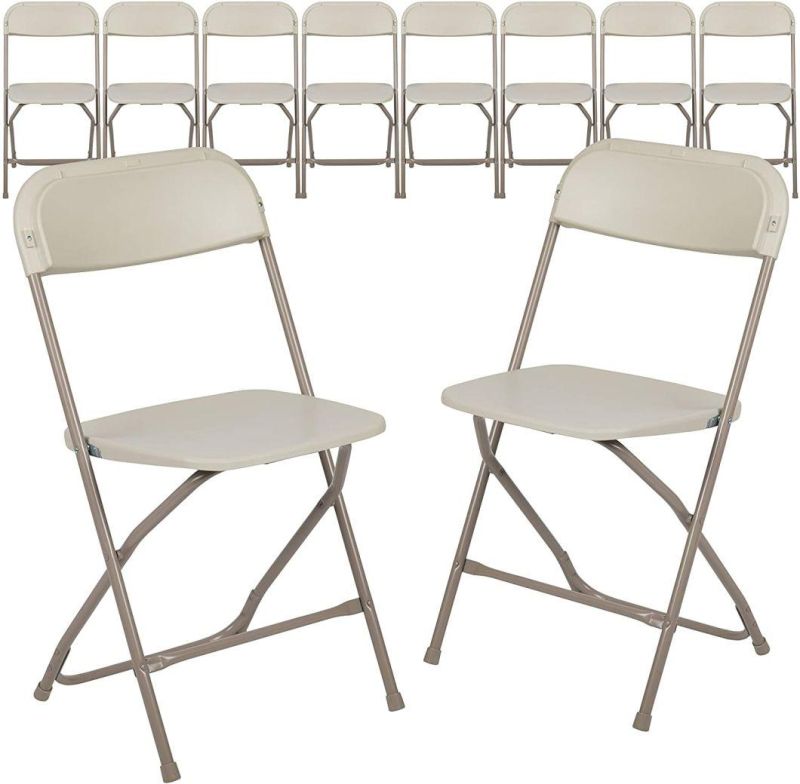 Heavy Duty Plastic Outdoor Wedding Event Folding Dining Chair