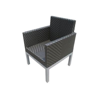 Hot New Design Fishbone Weaving Outdoor Garden Patio Dining Chair
