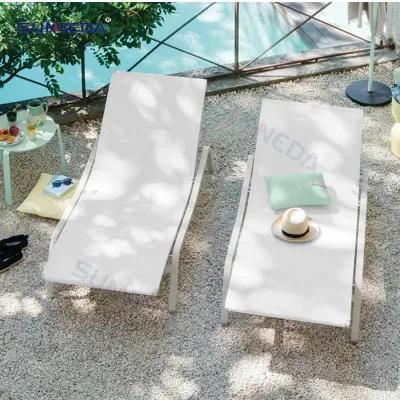 Best Selling Sunlounge with Waterproof Scratch Resistant Textilene Mesh