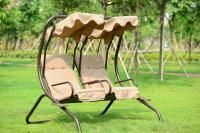 Outdoor Leisure Courtyard Garden Rocking Chair Couples Luxury Swing Chair/Swing Chair/Three Swing Cy-252