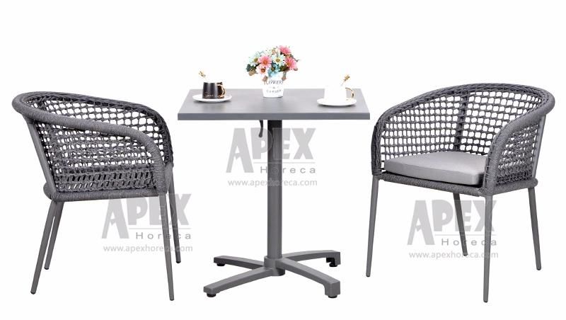 Cheap Wholesale Rattan Catering Exterior Terrace Outside Picnic Chair