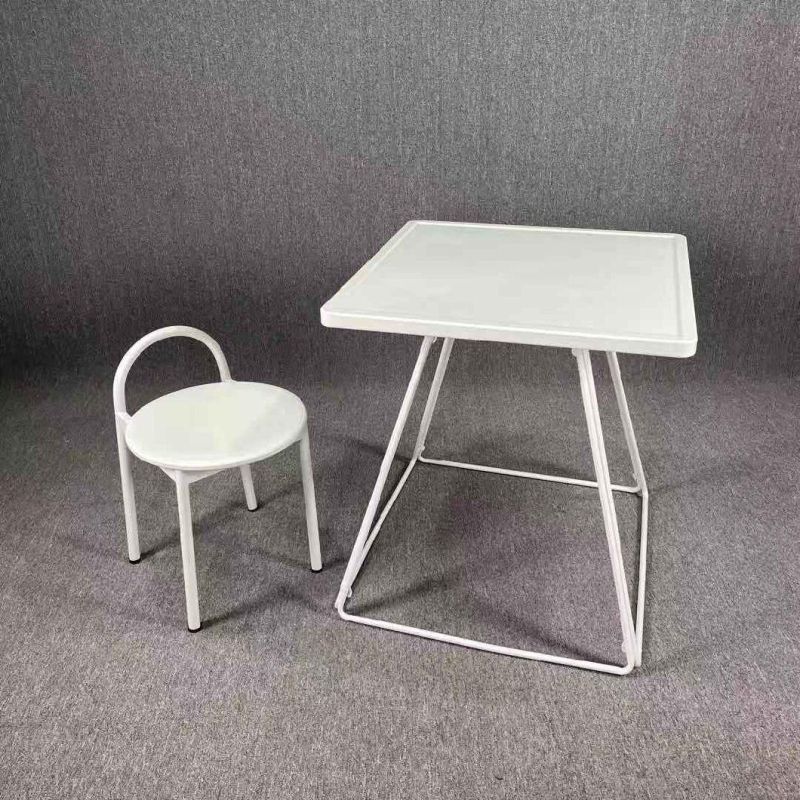 Artistic Coffee Shop Restaurant Patio Garden Backyard Side Table