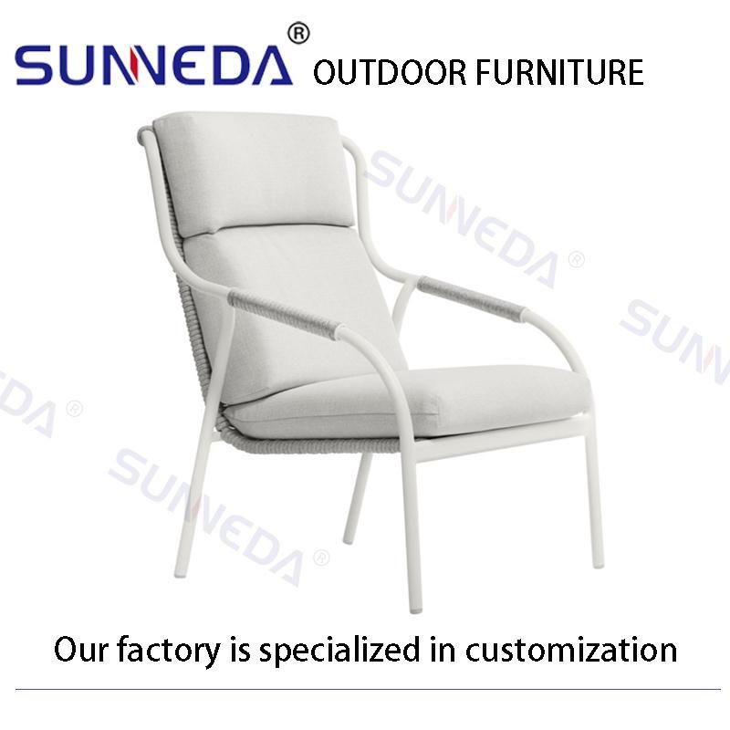 Hot Sale Affordable Rope Waterproof Outdoor Pool Patio Sofa Set Furniture
