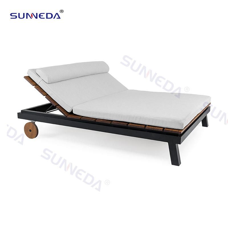 Modern Simple Style Aluminum Sofa Chair Outdoor Furniture