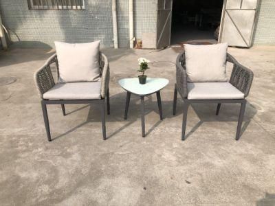Metal Simple OEM Carton Foshan Garden Furniture Rope Chair Patio Sectional New
