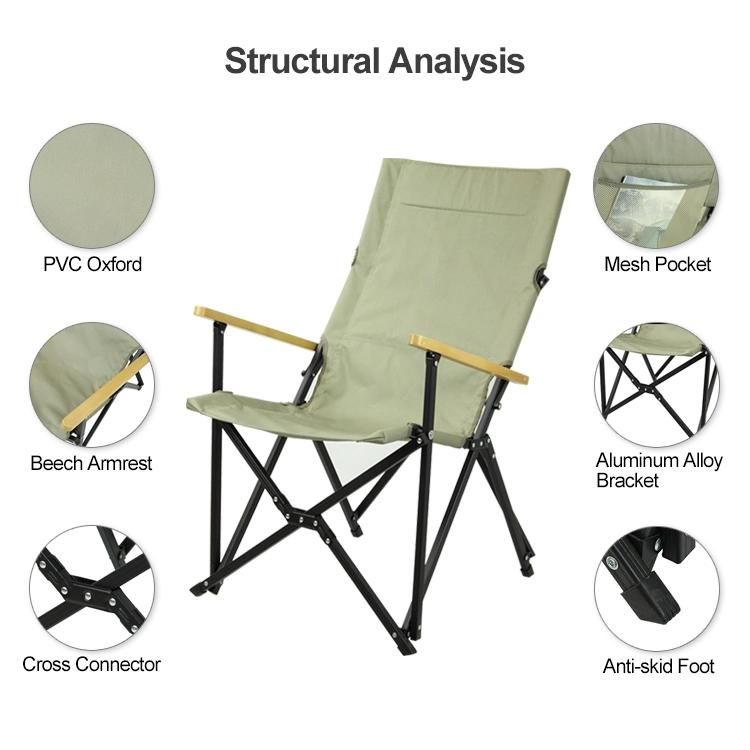 Portable Collapsible Camping Folding Fishing Beach Chair