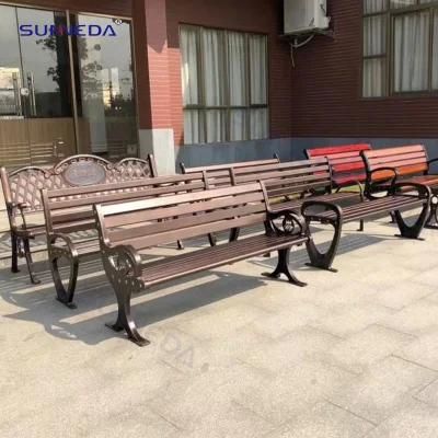 3 Seater Outside Modern Furniture Luxury Patio Street Park Garden Bench Seating