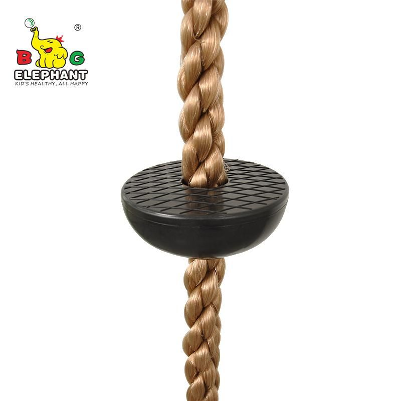 Tree Climbing Disc Rope Swing for Kids with Standing Platforms