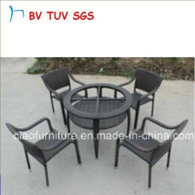 Classics Wicker Furniture Resturant Table and Chair