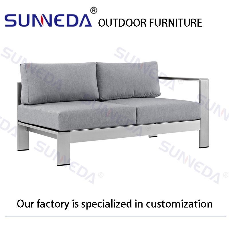 Outdoor Furniture Wholesaler Outdoor Casual Sofa Metal and Sofa Set Garden Furniture