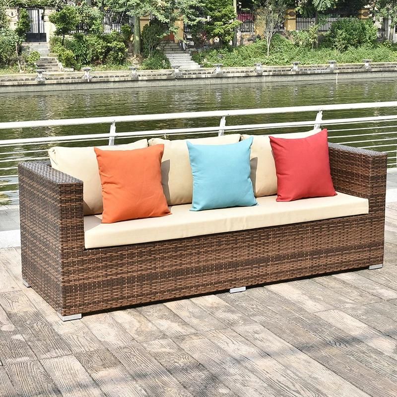 Outdoor Garden Patio Furniture Sun Bed Rattan Chaise Lounge