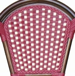 Plastic Wicker Chair for Outdoor and Garden Furniture