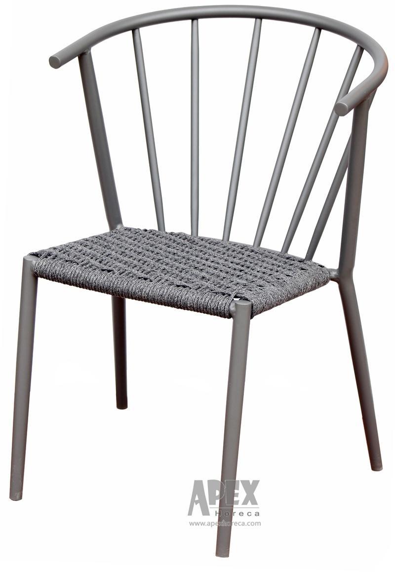 Outdoor Restaurant Hotels Garden Patio Rope Wicker Chair