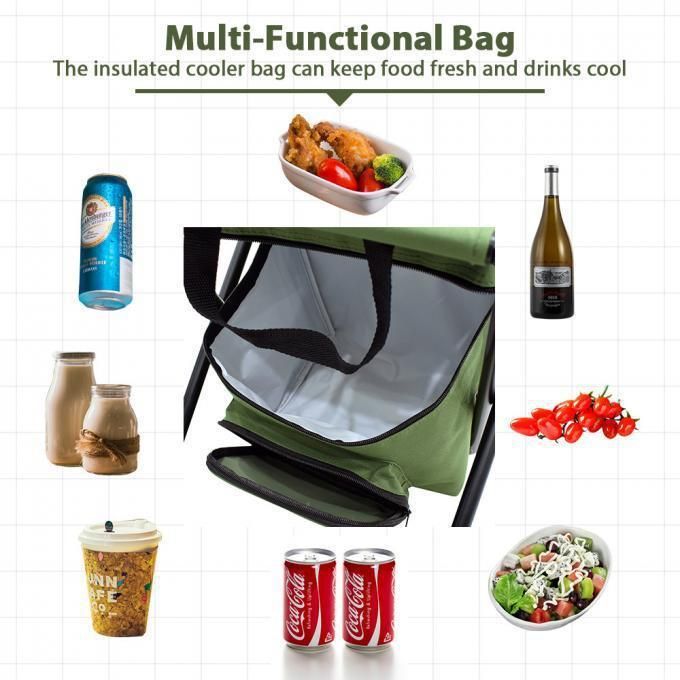 Jetshark Multi-Functional Bag Portable Lightweight Oxford PVC Waterproof Folding Backrest Chair