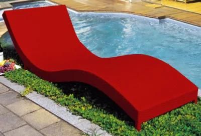 Wicker Furniture Lounge Patio Sun Lounge for Outdoor Garden