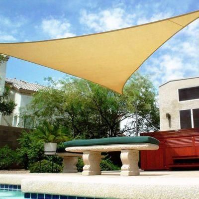 Triangular Shape Sun Shade Tent Sail Good for Patio UV Block and Outdoor Facility and Activities Esg12952