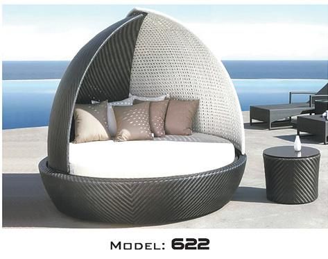 Hotel Resort Home Villa Furniture Sun Lounger Daybed Sunbed Sofabed