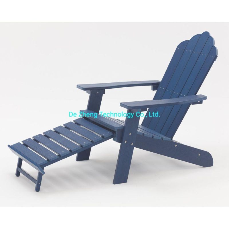 OEM Factory Sectional Patio Leisure Luxurious Beach Garden Outdoor Chair with Ottoman