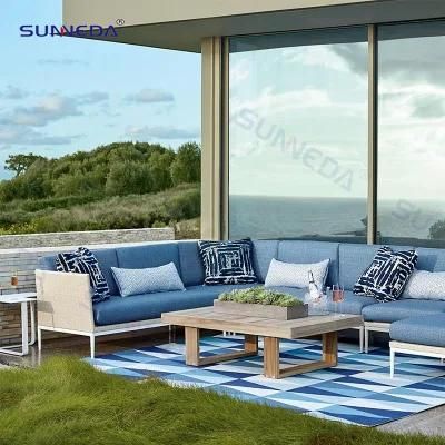 Modern Leisure Aluminum Furniture Outdoor Garden Sofa Set