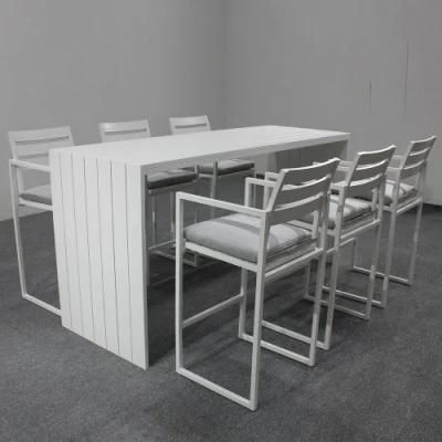 Outdoor Garden and Patio Furniture Polywood Aluminum Bar Set