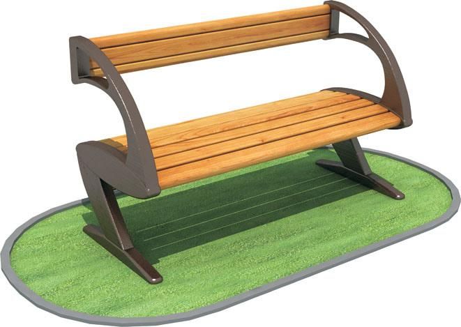 High Quality Park Leisure Chair for Outdoor
