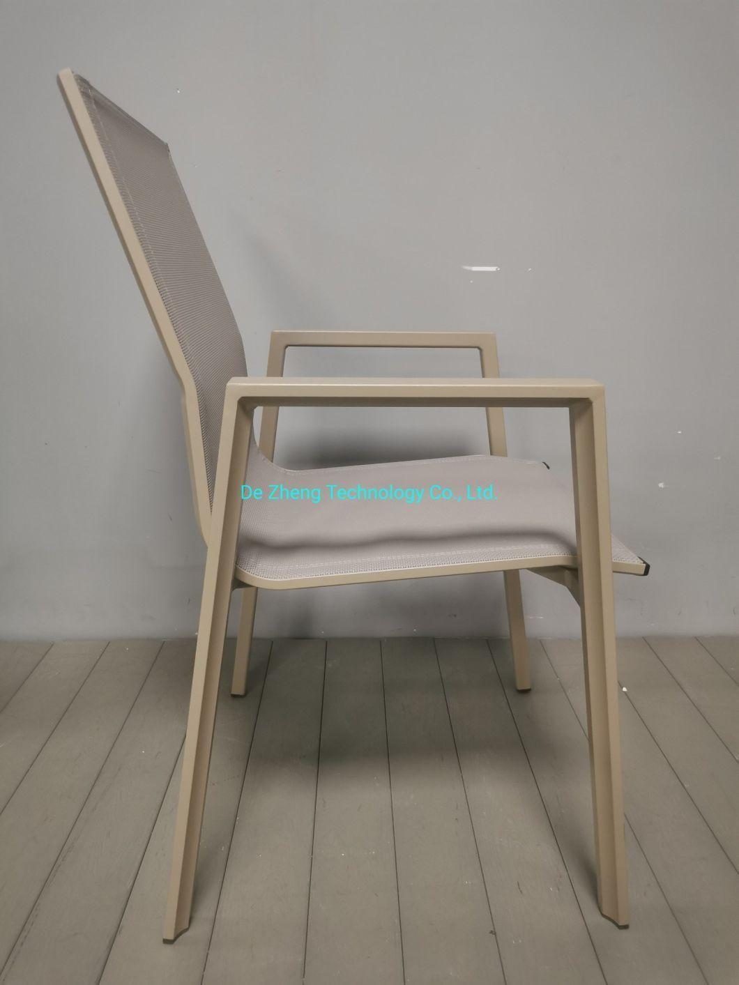 Factory Direct Sale Outdoor Dining Outdoor Bar Furniture Modern Garden Aluminium Furniture