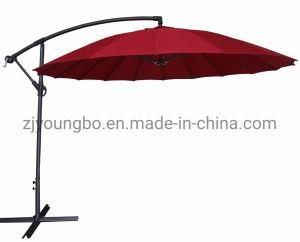 Fiberglass Ribs Hanging Sun Umbrella Outdoor Umbrella Set Garden Furniture Patio Umbrella