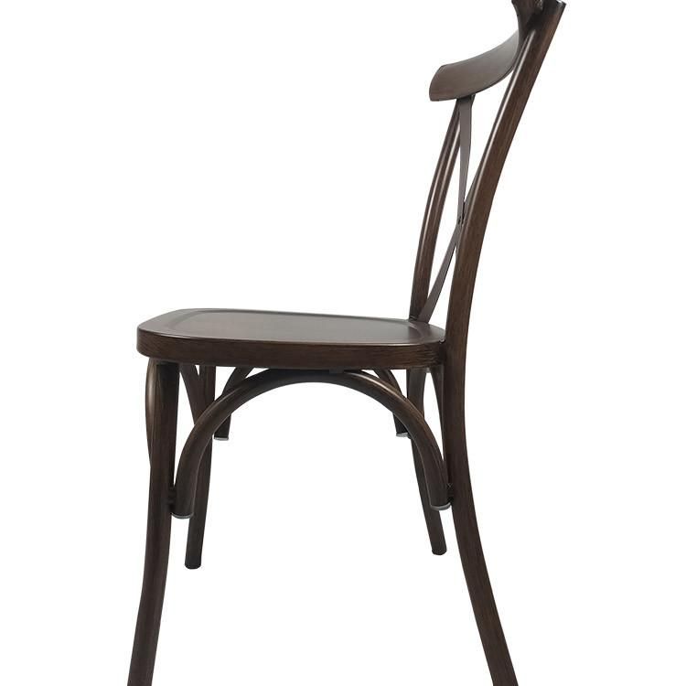 Top Quality Outdoor Garden Hotel Aluminum Furniture Restaurant Dining Table and Chair