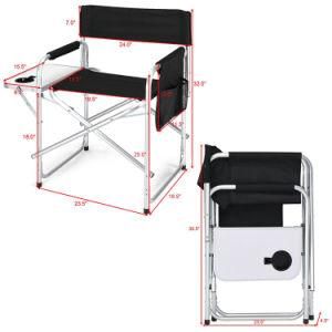 New Design Outdoor Cheap Folding Camping Aluminium Lightweight Aldi Director Chair