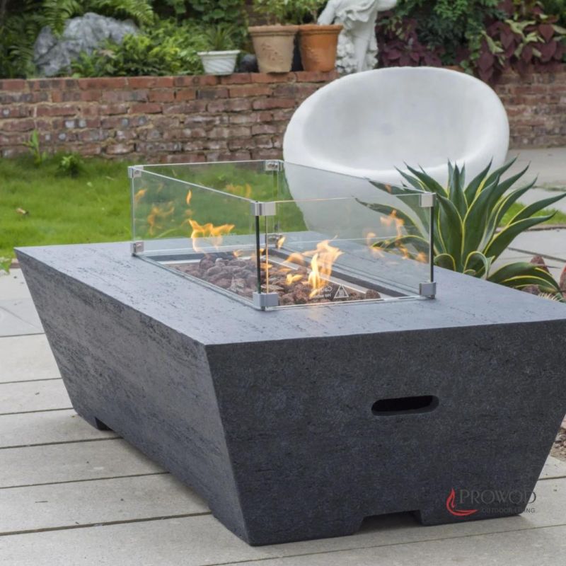 Gazebo Simple Looking Certificated CE Approved Fire Table Gas Fire Pit