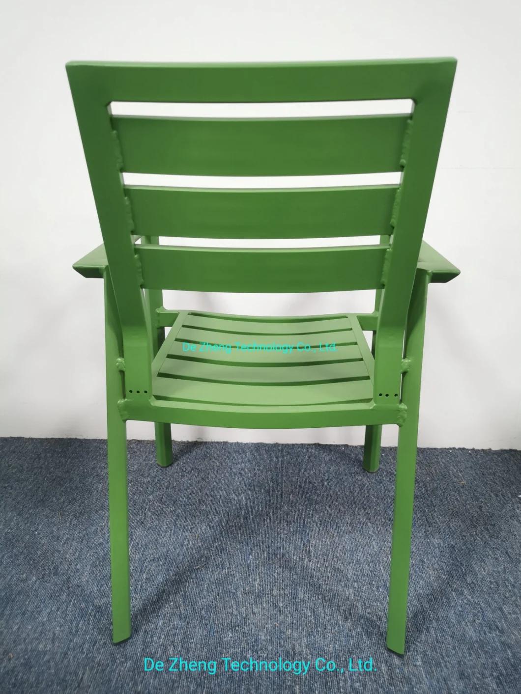 Hot Sale Fast Delivery High Quality Hotel Garden Stackable Chairs Metal Commercial Outdoor Cafe Furniture