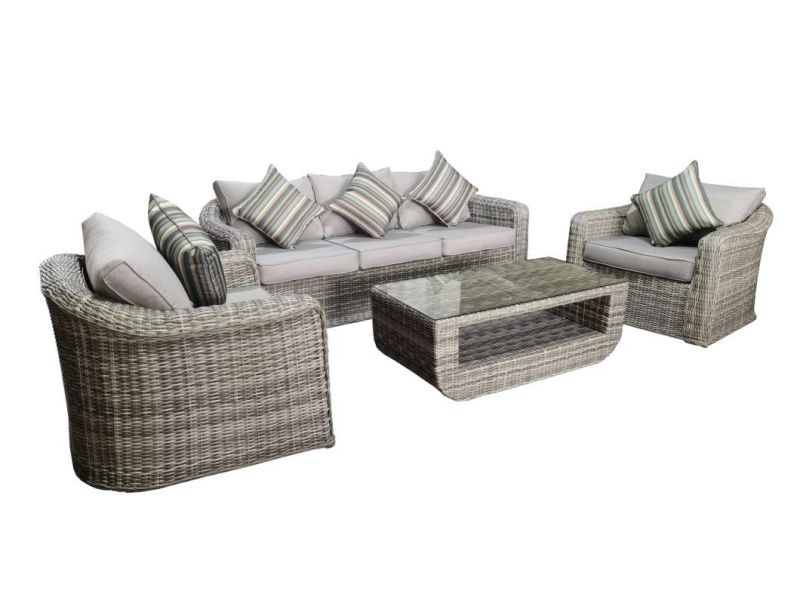 Outdoor Garden Patio Home Furniture Rattan Sectional Lounge Sets 8PCS