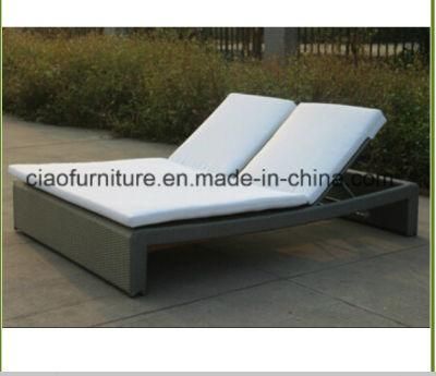 Double Hotel Project Leisure Design Garden Lounger Chair